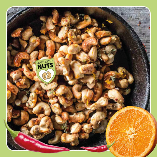 Süß-Scharf geröstete Cashewkerne