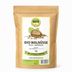 Bio Walnüsse Bruch naturbelassen von Awesome Nuts im wiederverschließbaren Frischebeutel, freigestellte Produktabbildung auf weißem Hintergrund
